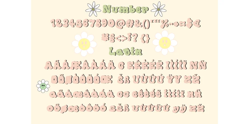 Retro Gala Font by arnon.021993 — Display Font — thumbnail 5