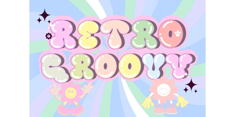 Retro Groovy Font by arnon.021993 — Display Font