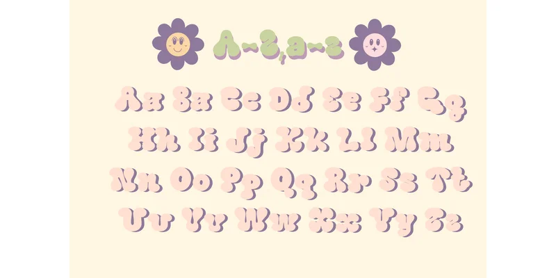 Retro Groovy Font by arnon.021993 — Display Font — thumbnail 8