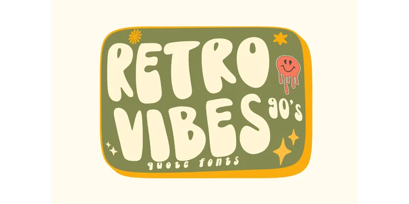 Retro People Font by Sakti Avellin — Display Font — thumbnail 2