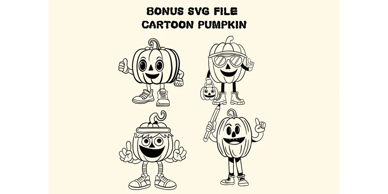 Retro Pumpkin Font by komsan_ks — Display Font — thumbnail 4