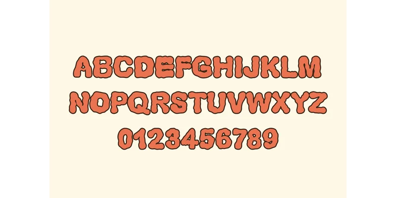 Retro Pumpkin Font by komsan_ks — Display Font — thumbnail 5