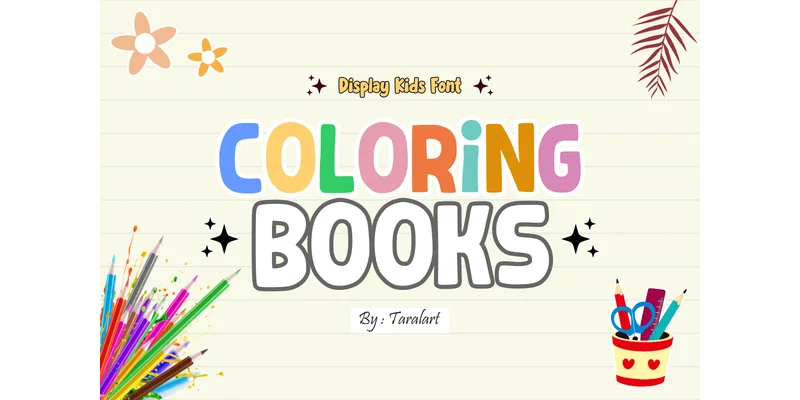 Retro School Font by TaralArt — Display Font — thumbnail 2