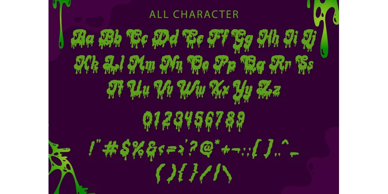 Retro Slime Font by Kido Studio — Display Font — thumbnail 7