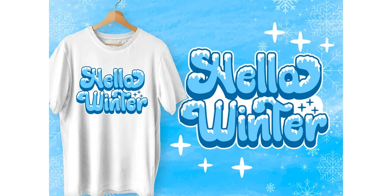 Retro Snowy Font by Densu Creative — Display Font — thumbnail 3