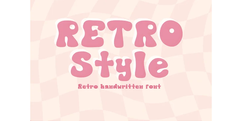 Retro Style Font by GetjiArts — Display Font