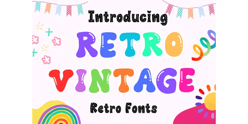 Retro Vintage Font by Bassoonartwork — Display Font