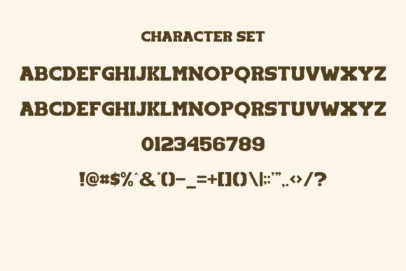 Retro Vision by Eystore — Slab Serif Font — thumbnail 7