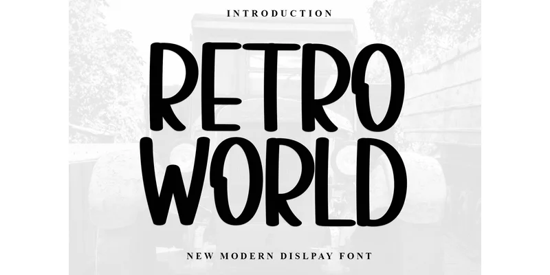 Retro World Font by Inermedia STUDIO — Sans Serif Font