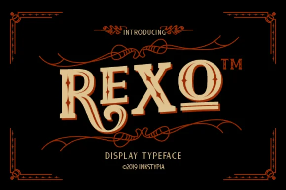 Rexo by inkstypia — Slab Serif Font