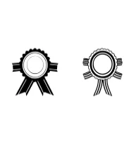 Ribbon Badge by MOMAT THIRTYONE — Dingbats Font — thumbnail 5