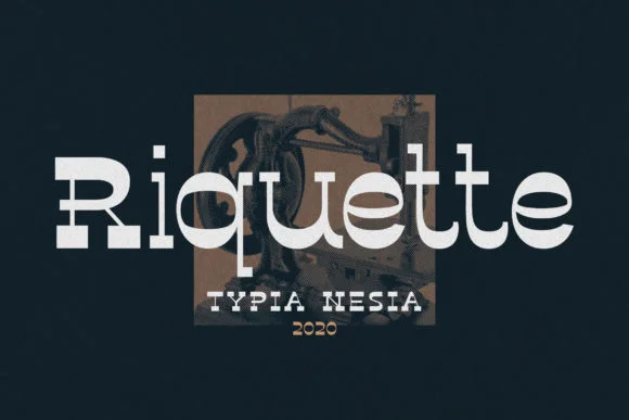 Riquette by Typia Nesia — Slab Serif Font