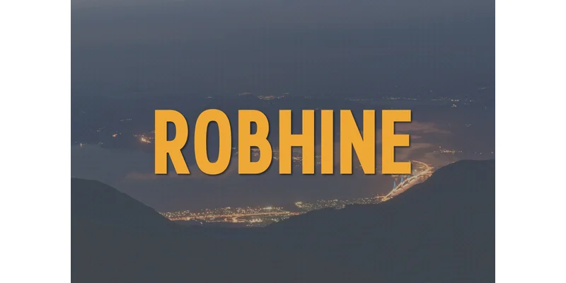 Robhine Font by A Christie — Sans Serif Font