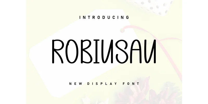 Robinsan Font by ArtLine Design — Display Font