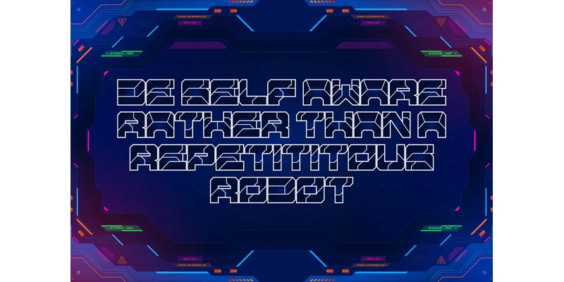 Robot Font by Kido Studio — Display Font — thumbnail 4