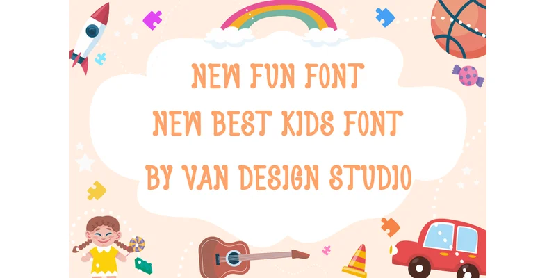 Roboy Kids Font by vandesignstd — Display Font — thumbnail 4