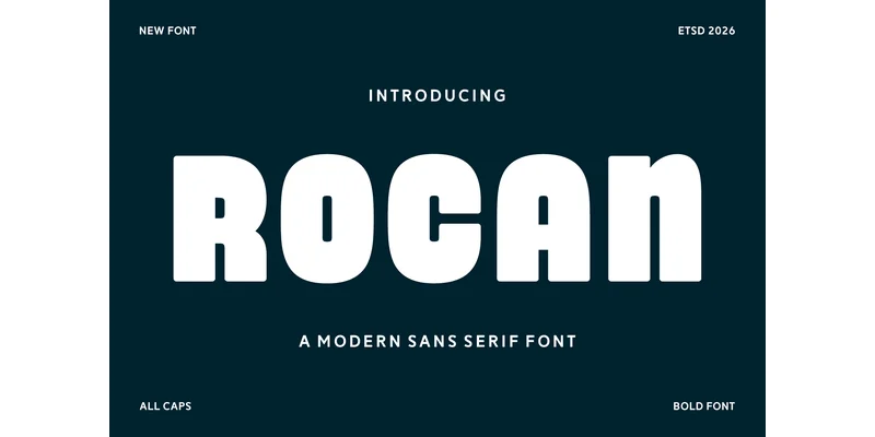Rocan Font by Eightde — Sans Serif Font