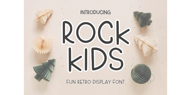 Rock Kids Font by SiapGraph — Display Font