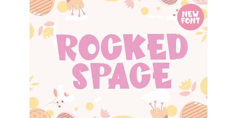 Rocked Space Font by PiPi Creative — Display Font