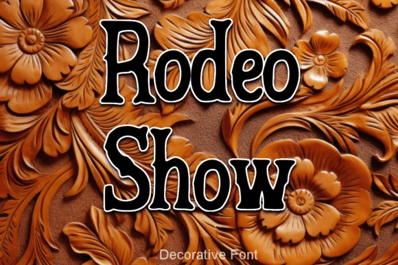 Rodeo Show by TCSP Designs — Slab Serif Font