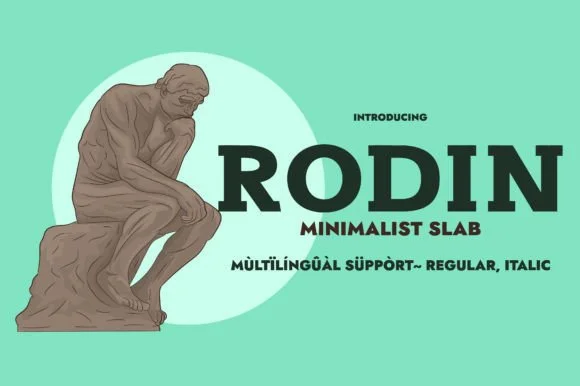 Rodin by Minimalistartstudio — Slab Serif Font