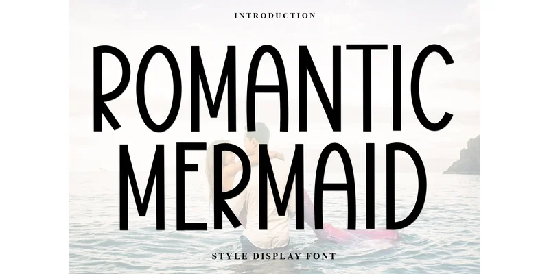 Romantic Mermaid Font by FreshTypeINK — Display Font