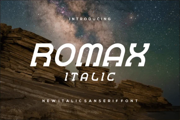 Romax Italic Font by warehouselogo7 — Slab Serif Font