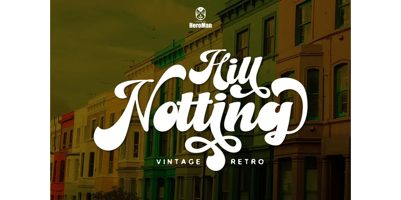 Roocy Retro Font by HeroMan — Display Font — thumbnail 3