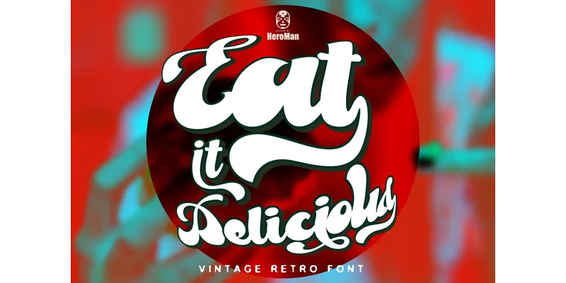 Roocy Retro Font by HeroMan — Display Font — thumbnail 4