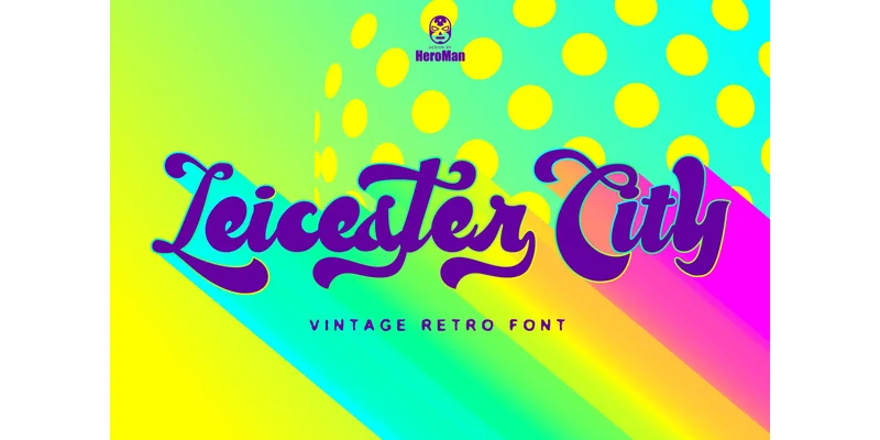 Roocy Retro Font by HeroMan — Display Font — thumbnail 5