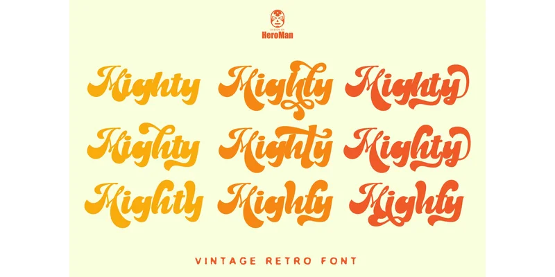 Roocy Retro Font by HeroMan — Display Font — thumbnail 6