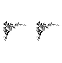 Rose Border by Nongyao — Dingbats Font — thumbnail 8