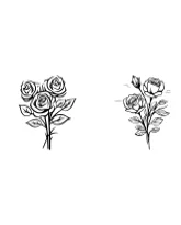 Rose Bouquet by MOMAT THIRTYONE — Dingbats Font — thumbnail 5