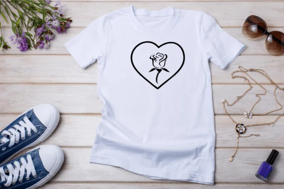 Rose Heart by Ketsarin — Dingbats Font — thumbnail 6