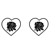 Rose Heart by Ketsarin — Dingbats Font — thumbnail 8