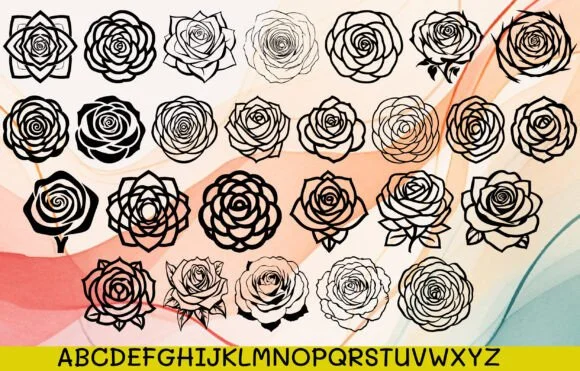 Rose Love by MOMAT THIRTYONE — Dingbats Font — thumbnail 2