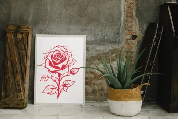 Rose Morning by MOMAT THIRTYONE — Dingbats Font — thumbnail 7