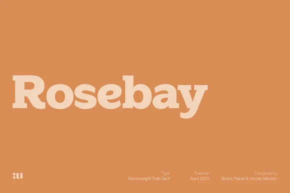 Rosebay by unio.creativesolutions — Slab Serif Font