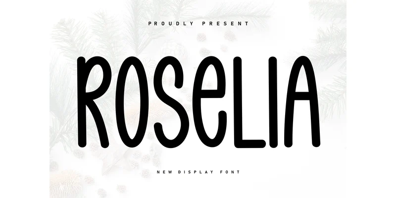 Roselia Font by Berkah Shop — Display Font