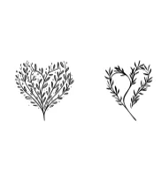 Rosemary Sprigs with Heart by MOMAT THIRTYONE — Dingbats Font — thumbnail 5