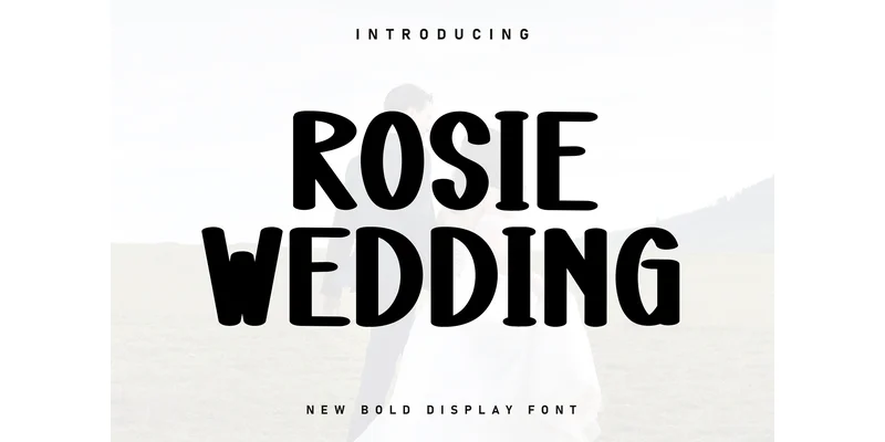 Rosie Wedding Font by KC Production — Display Font