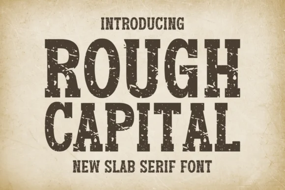 Rough Capital by Riman (7NTypes) — Slab Serif Font