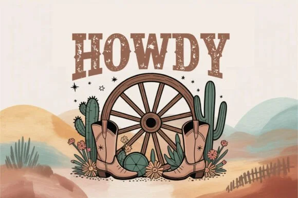 Rough Cowboy by Craft Artist — Slab Serif Font — thumbnail 3