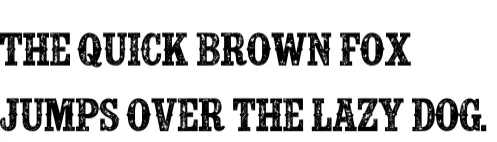 Rough Cowboy by Craft Artist — Slab Serif Font — thumbnail 7