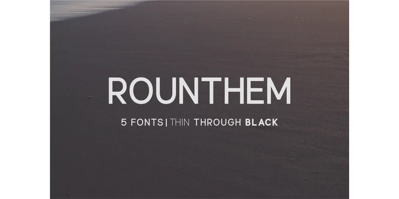 Rounthem Font by Huntype — Sans Serif Font