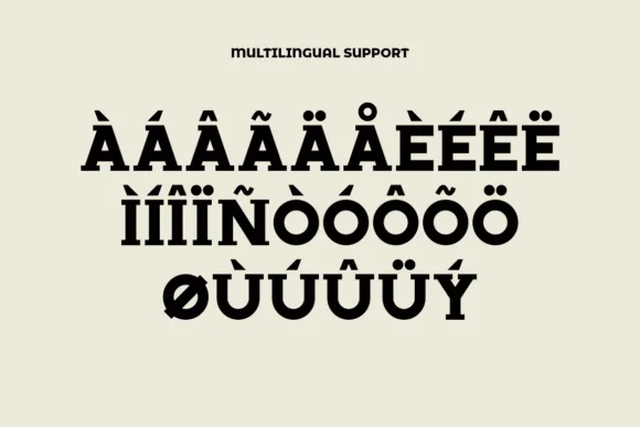 Rowen by Artiveko — Slab Serif Font — thumbnail 4