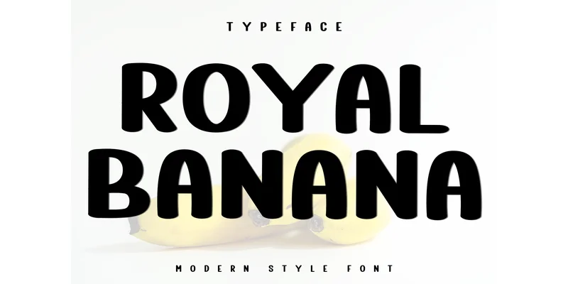 Royal Banana Font by Inermedia STUDIO — Display Font