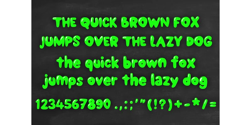 Rubber Balloon Font by MVMET — Display Font — thumbnail 4