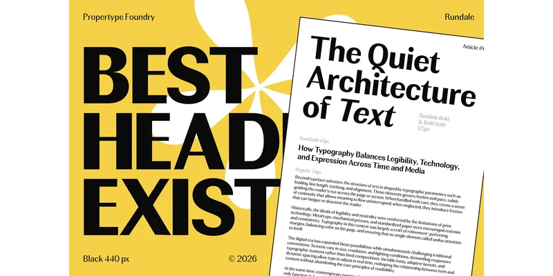 Rundale Font by Propertype — Sans Serif Font — thumbnail 2