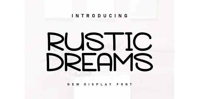 Rustic Dreams Font by ArtLine Design — Display Font